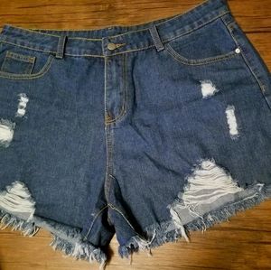 🔥 Shein jean shorts
